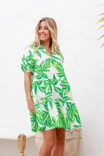 Aloha Dress - Green