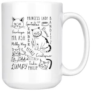 Angela's Cat Squad - Coffee Mug