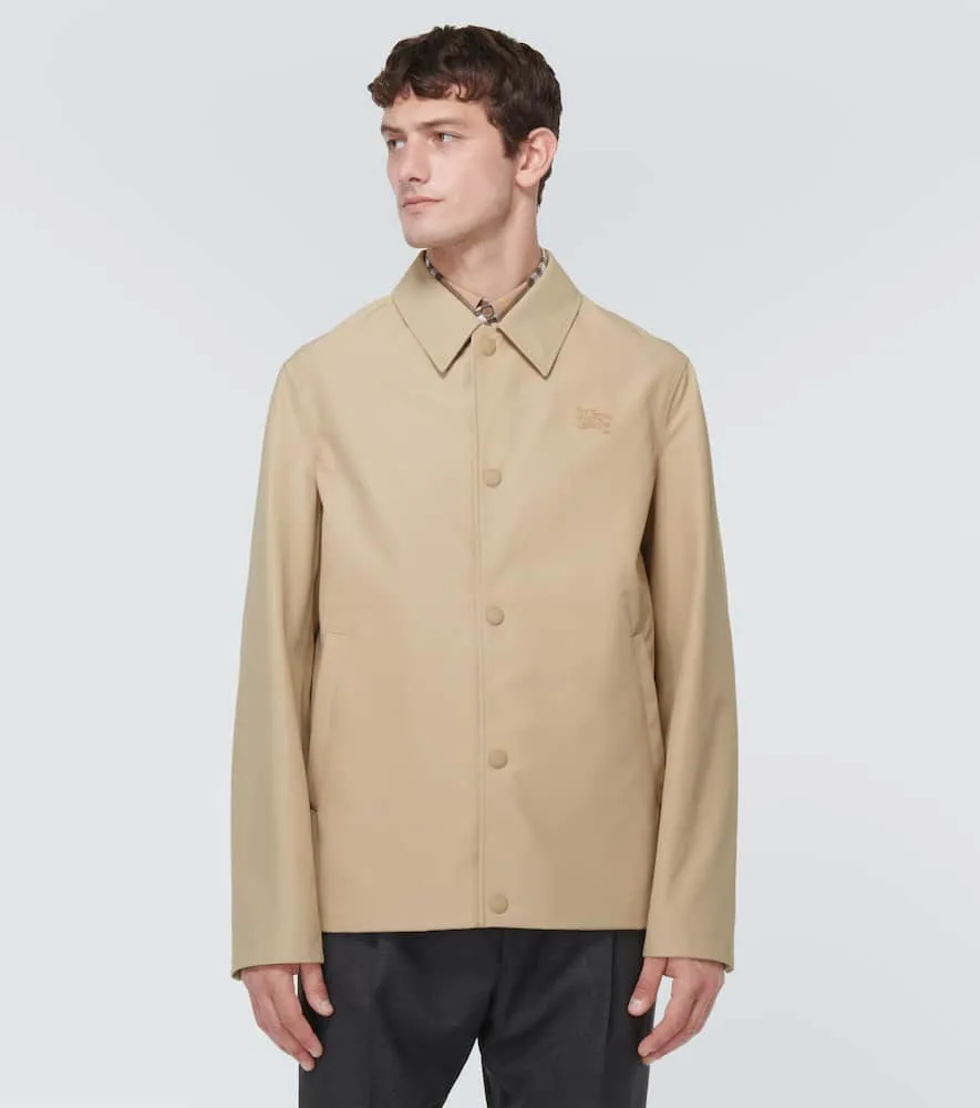 Burberry EKD cotton-blend jacket