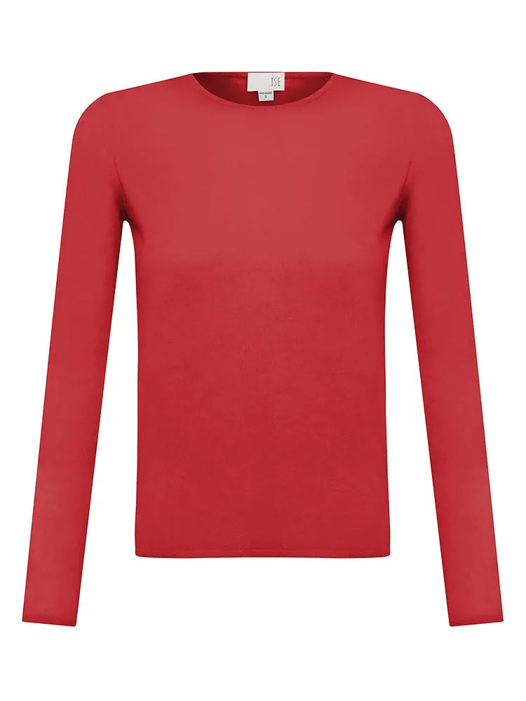 CASHMERE SHAPED V-NECK