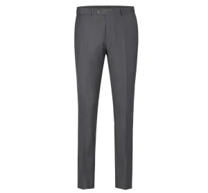 Charcoal Flat Front Pants
