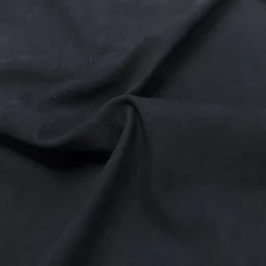 Charcoal Stretch Suede