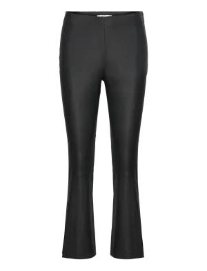 COSTER COPENHAGEN - CC Heart Mynte Leather Leggings DARK BLUE