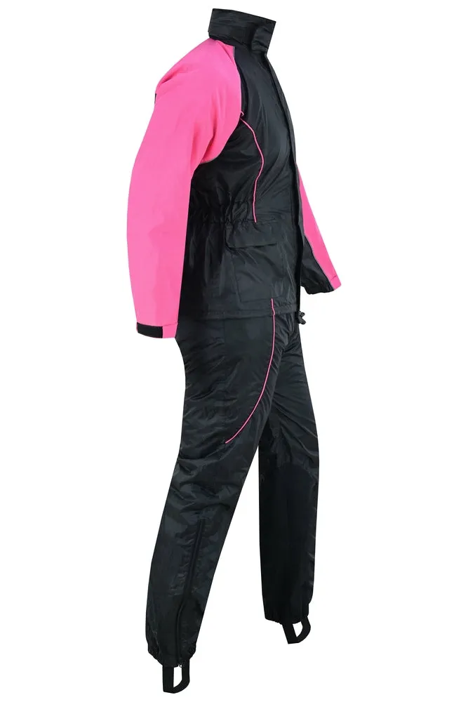 Daniel Smart Women's Rain Suit (Hot Pink)