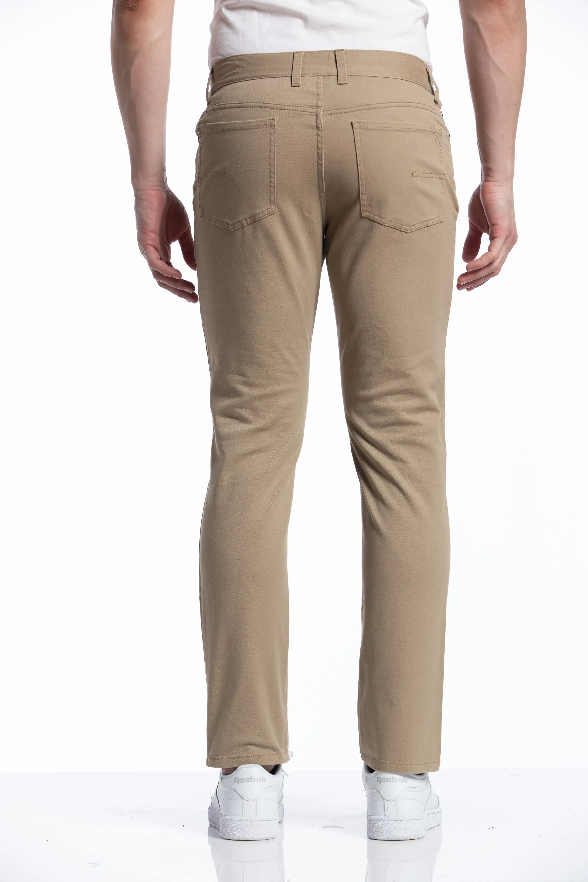 Dylan 5 Pocket Pant in Khaki