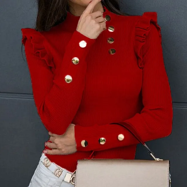Elegant  Long Sleeve Top