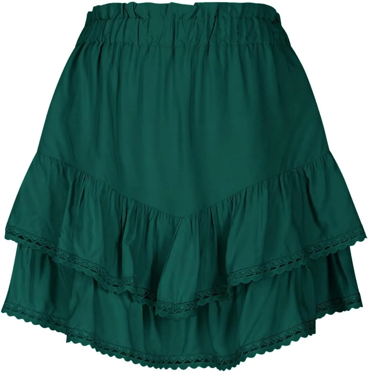 Flowy Shorts for Women Casual Boho Floral Skort Ruffle Mini Skirts Running Tennis Butterfly Shorts 2025 Trendy Outfit