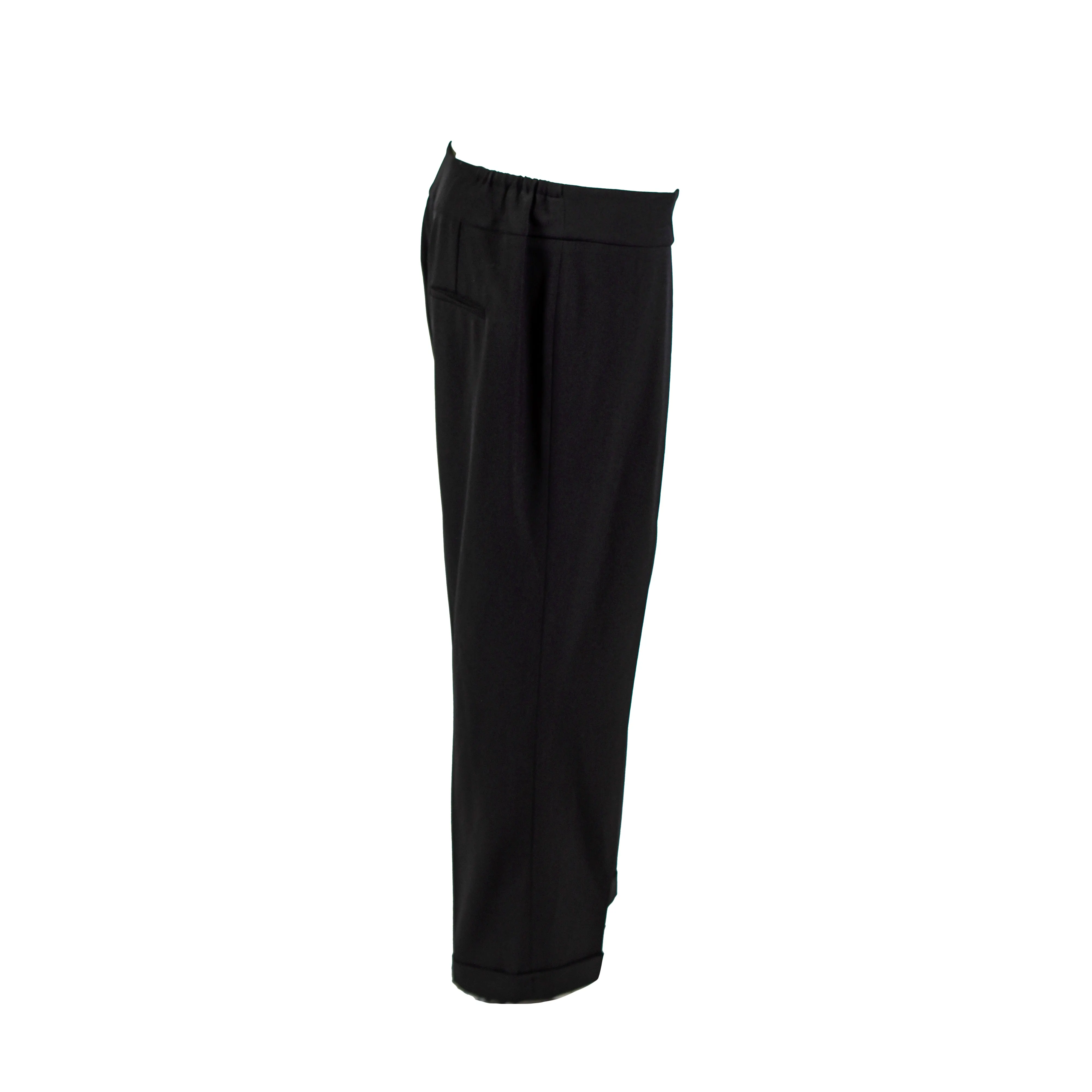 Kasper Women's Plus Size Cuffed Crepe Dress Pants Black