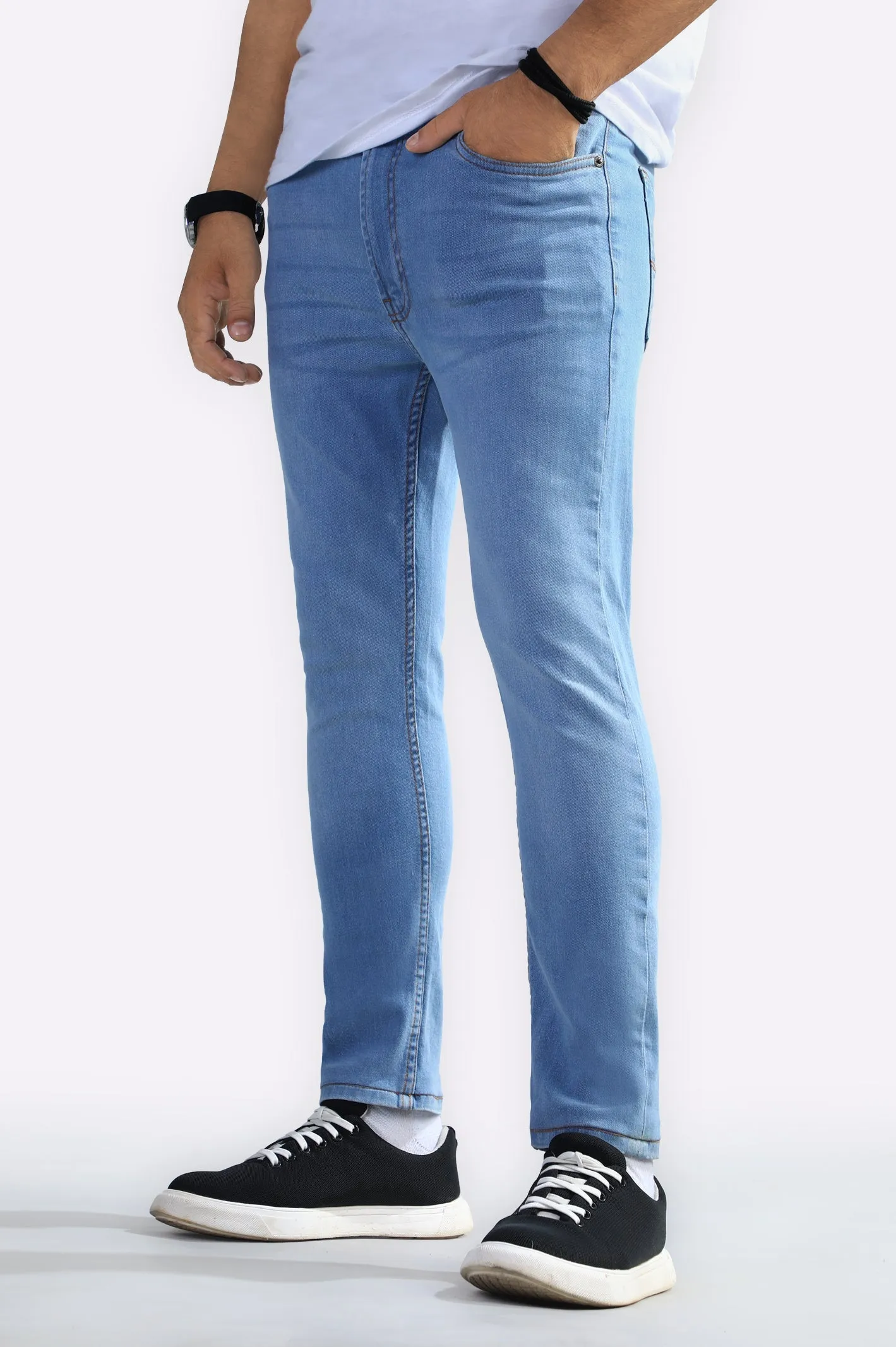 Light Blue Slim Fit Jeans