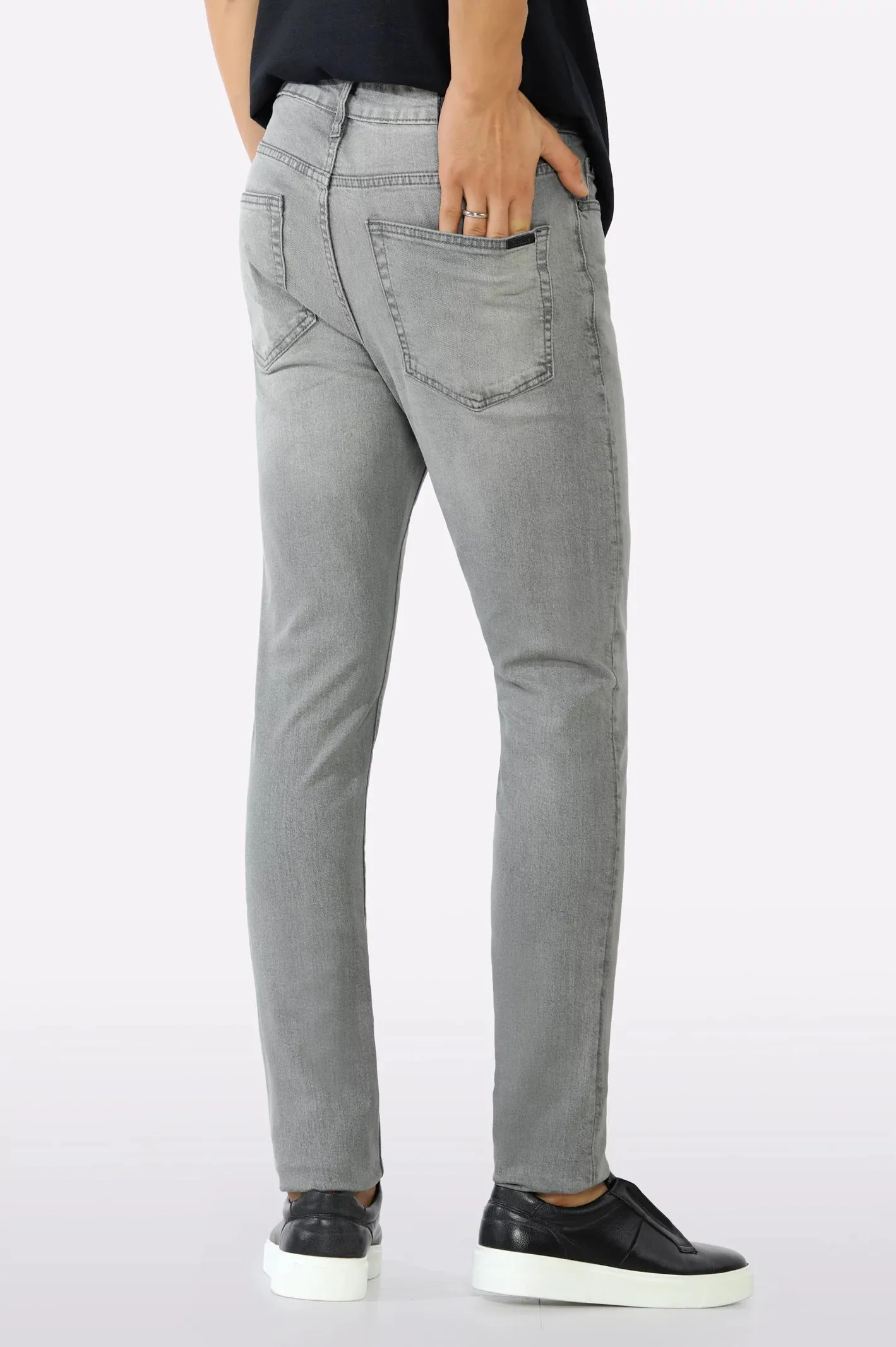 Light Grey Slim Fit Jeans
