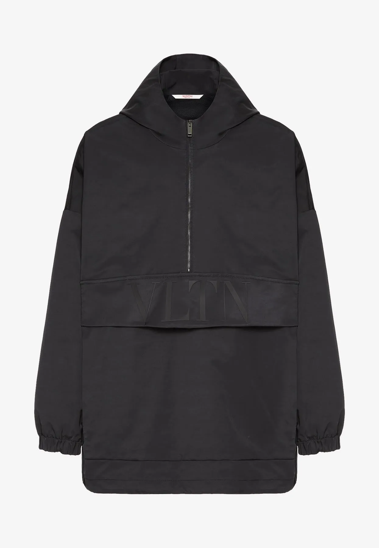 Logo Print Jacket in Tech Fabric