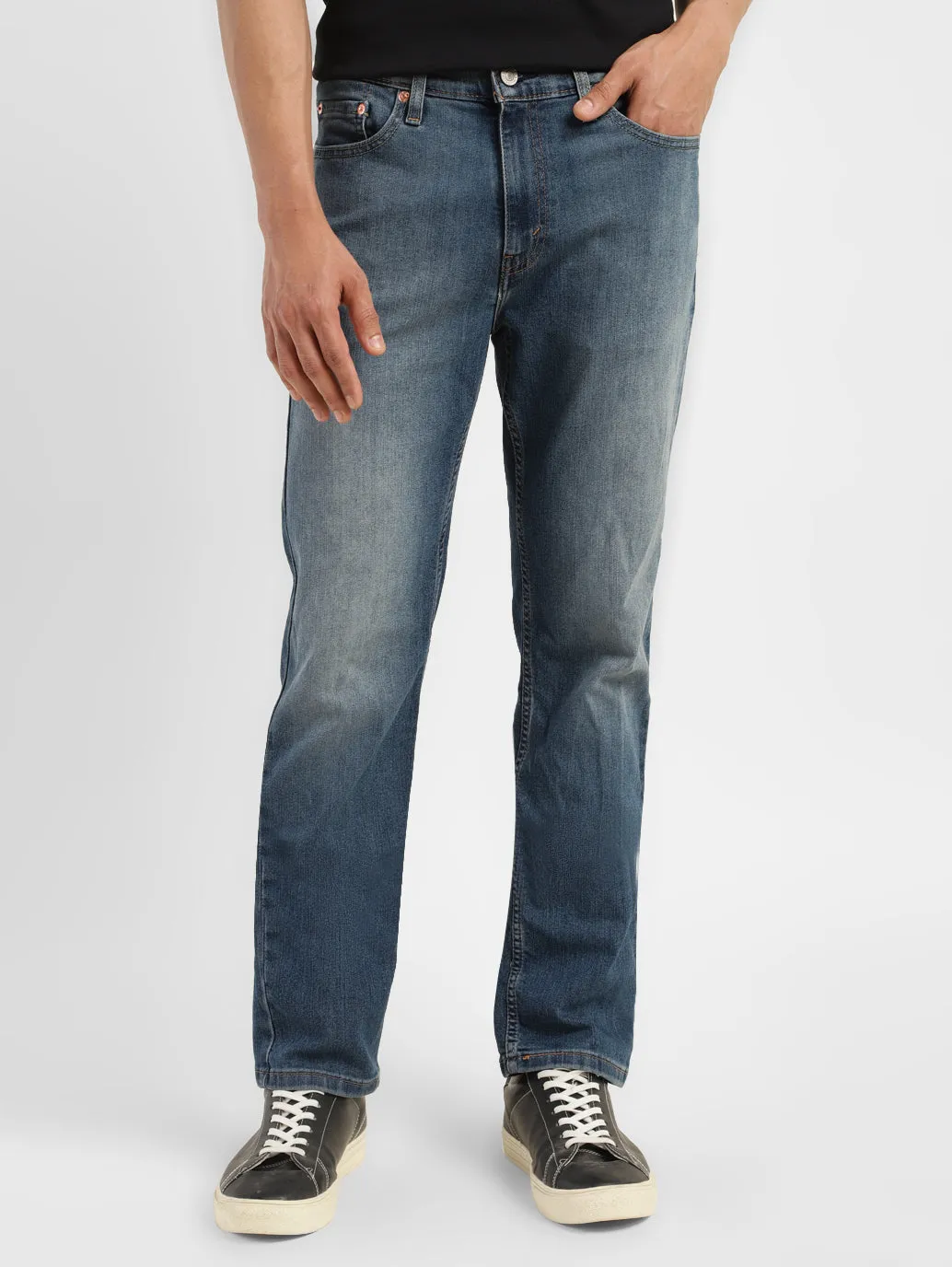 Men's 511 Indigo Slim Fit Mid Rise Jeans