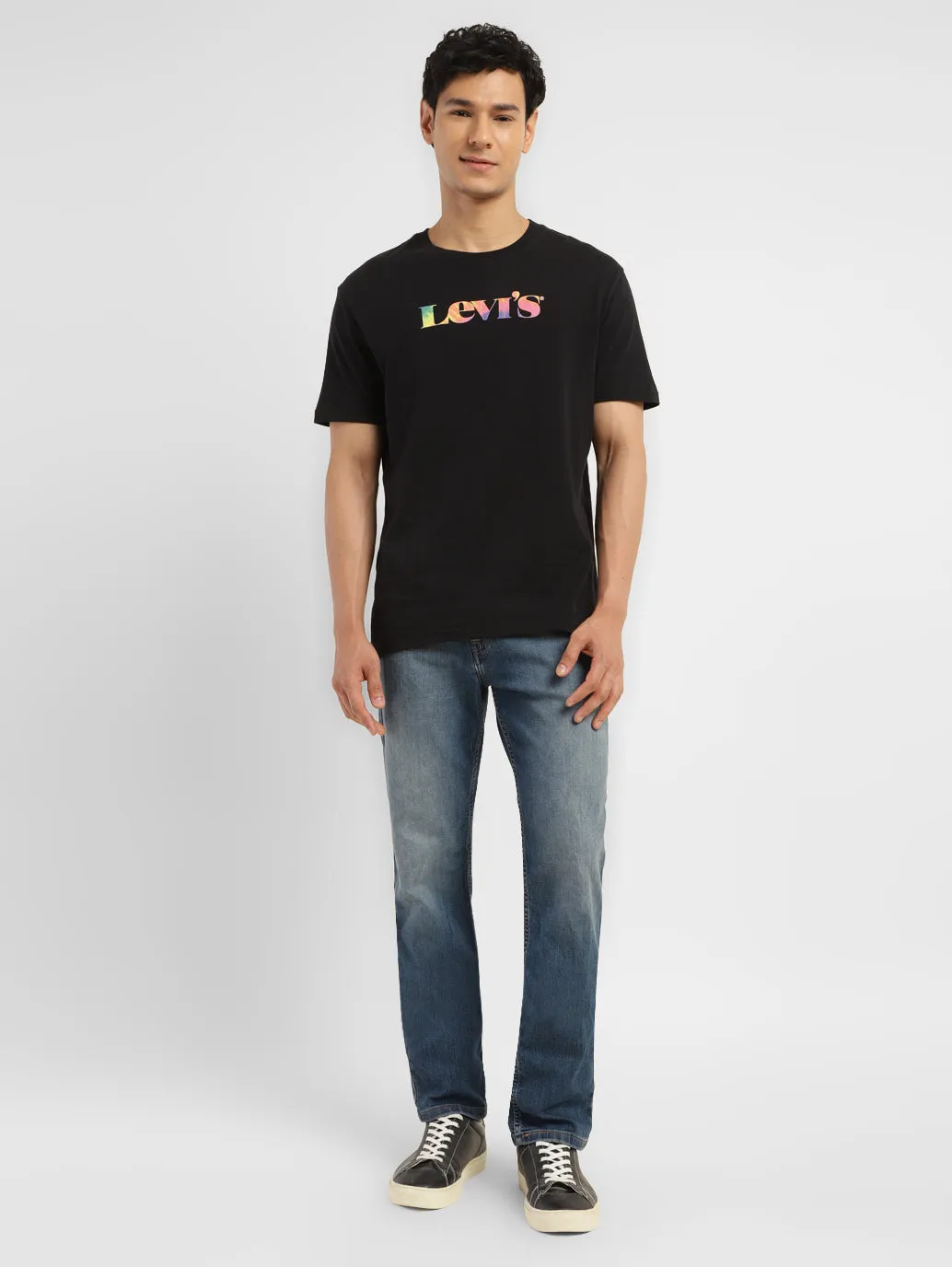 Men's 511 Indigo Slim Fit Mid Rise Jeans