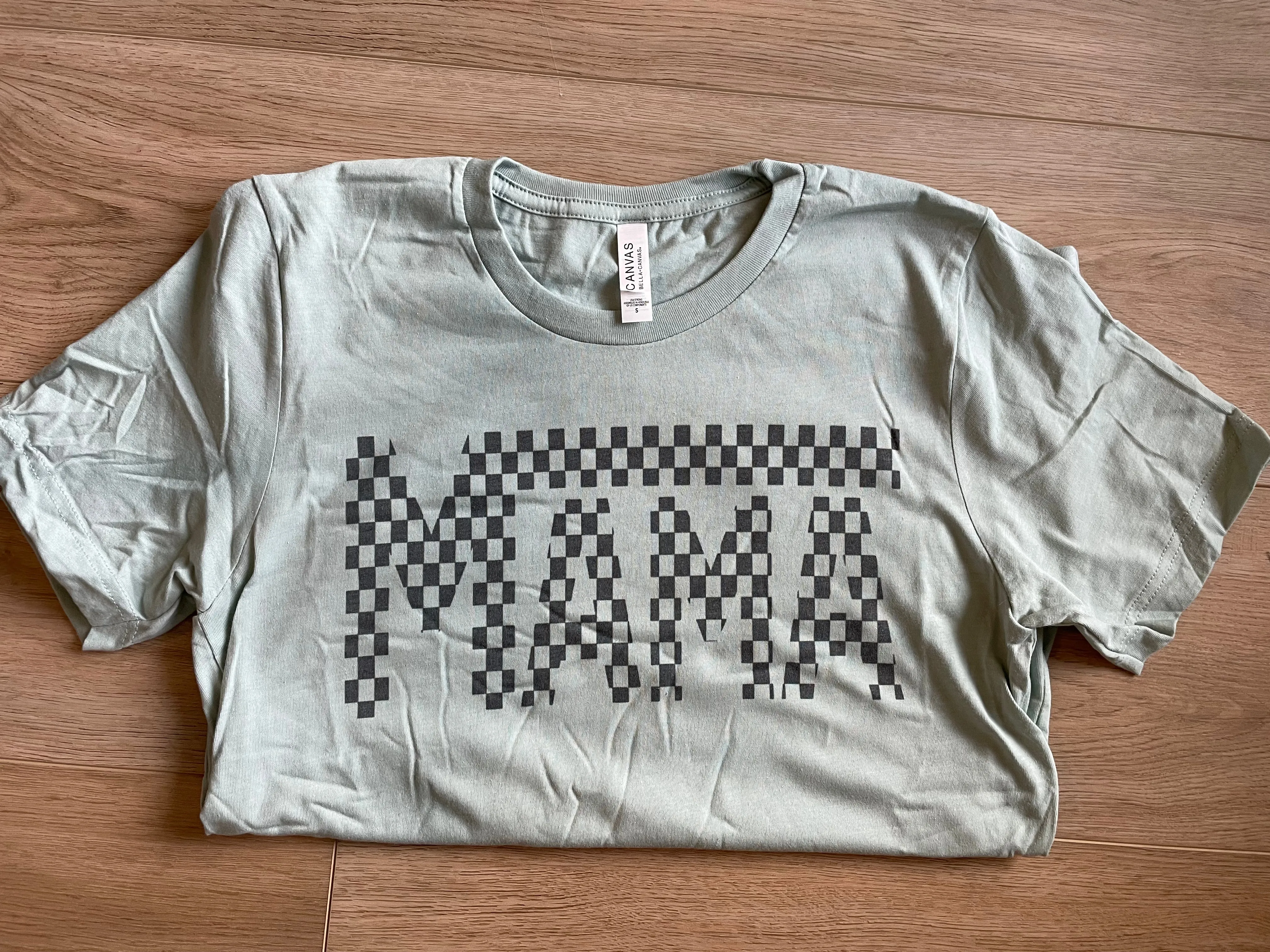 Retro Mama Checker Graphic Tee
