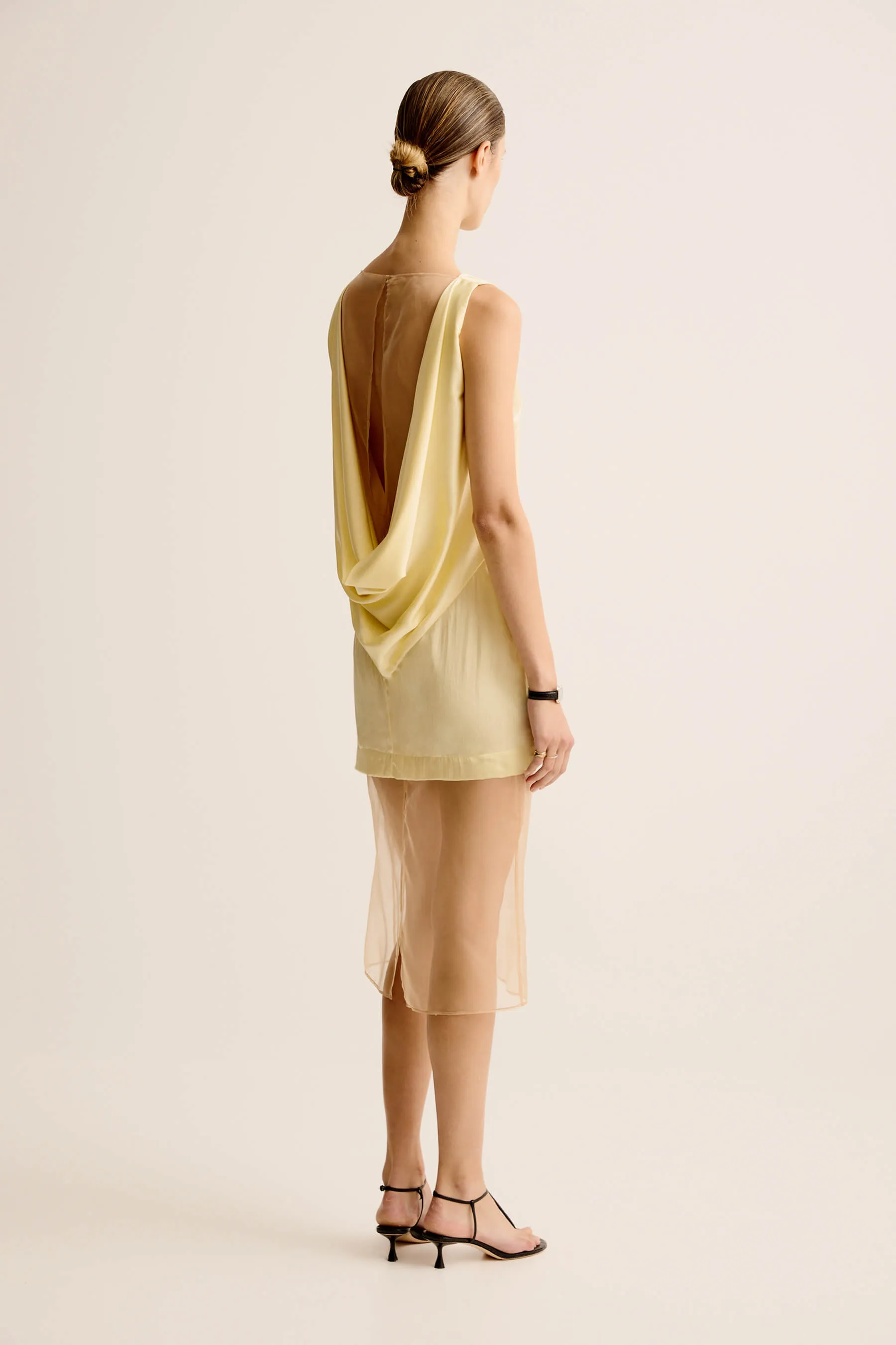RIO COWL BACK DRESS