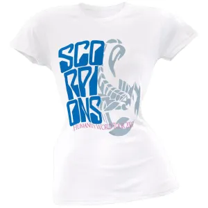 Scorpions - Stacked Logo Juniors T-Shirt
