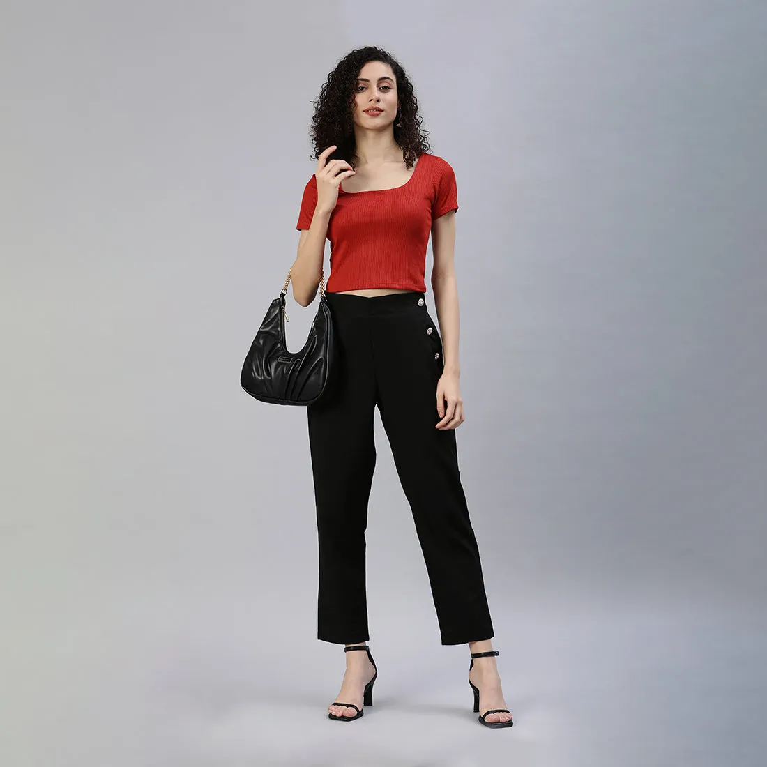Semi Casual Straight Pants