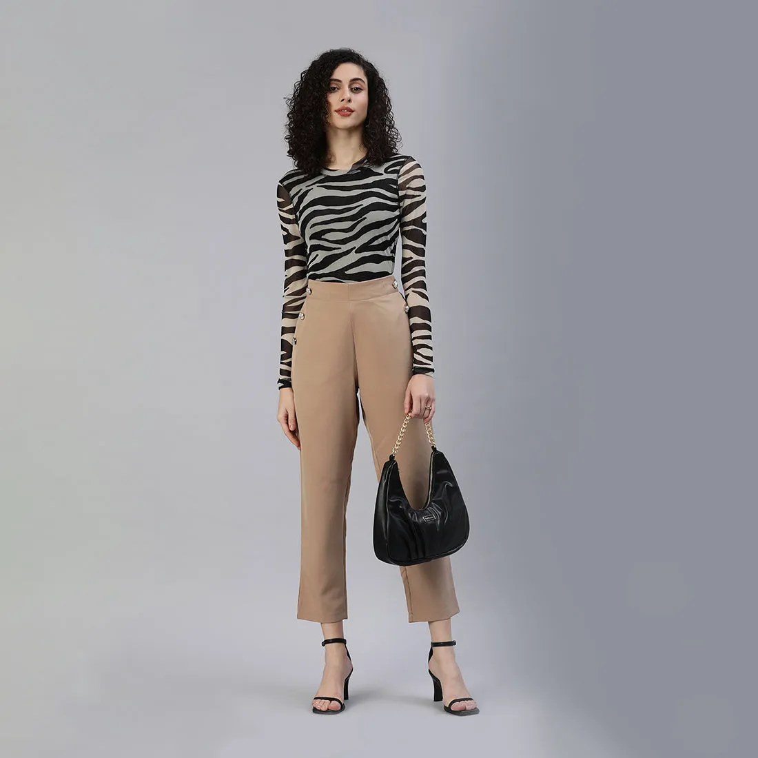 Semi Casual Straight Pants