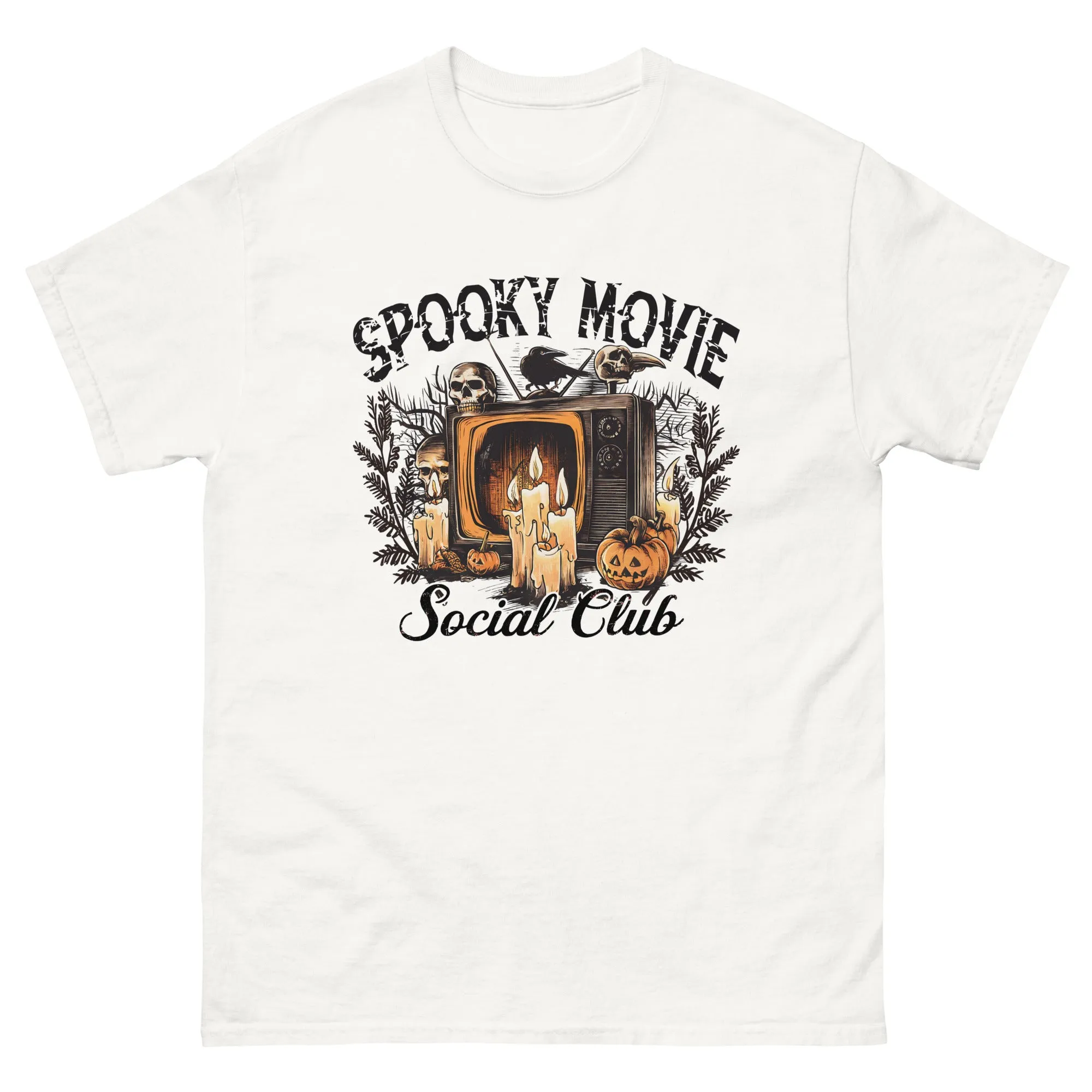 Spooky Movie Club Unisex Gildan tee