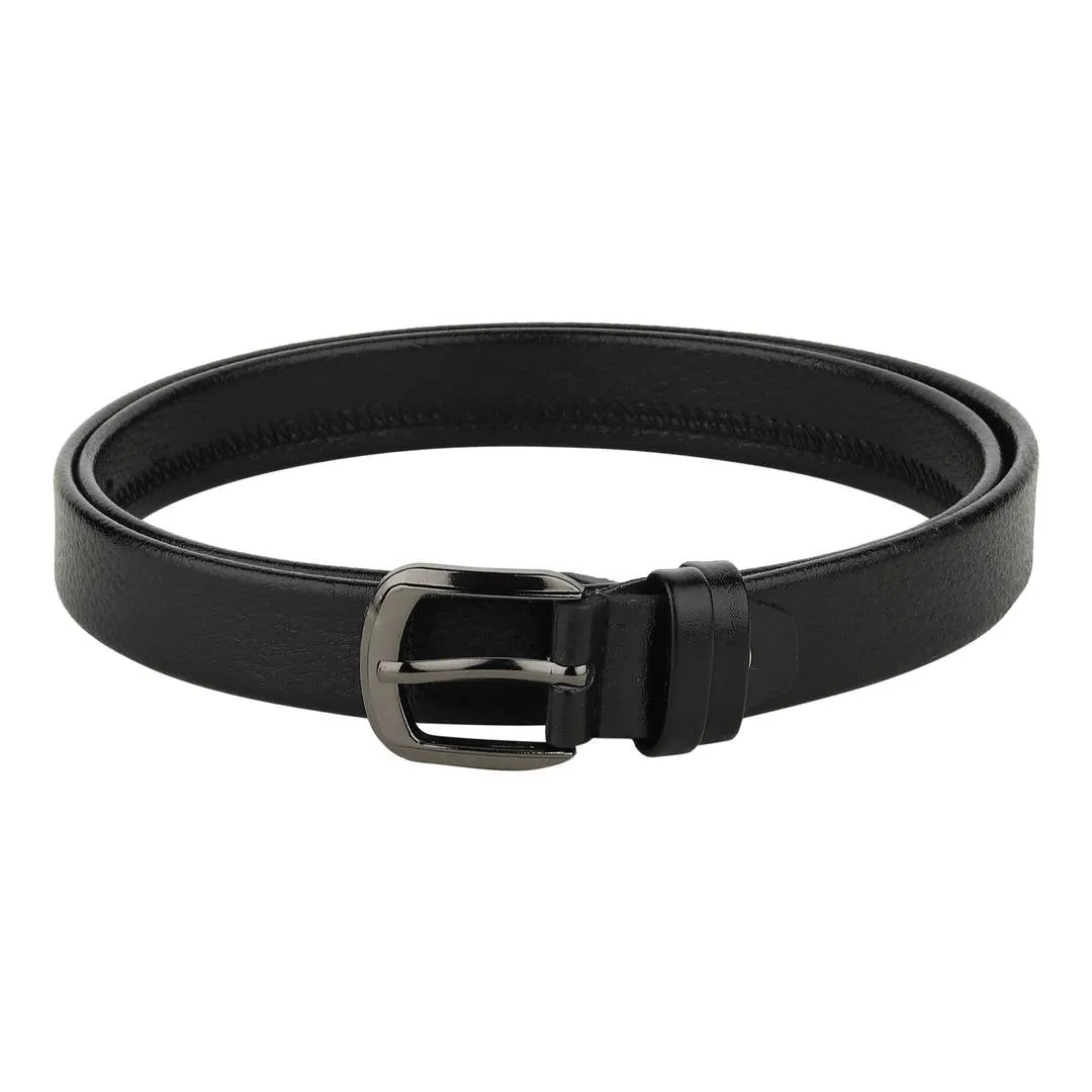 Stylish And Party Wear Black Leather Belt For Women