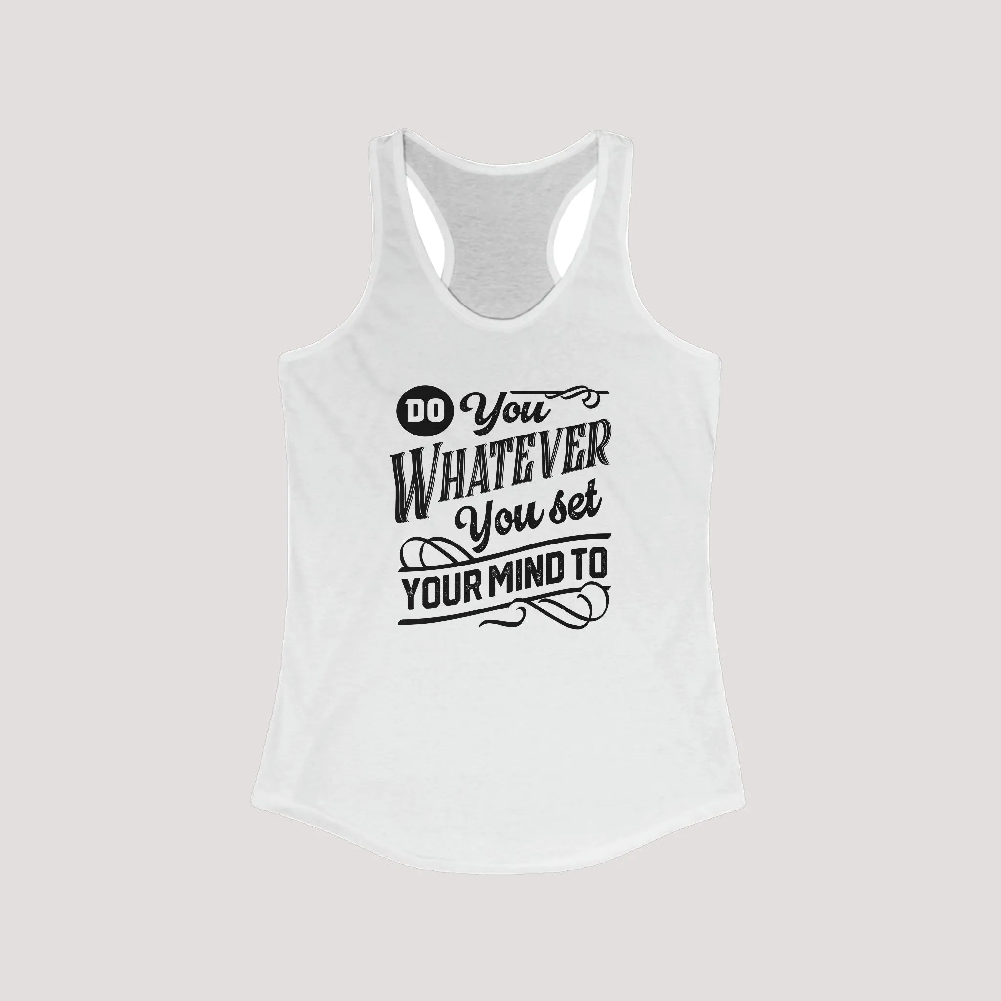 Stylish Cotton Racerback Cut Tank