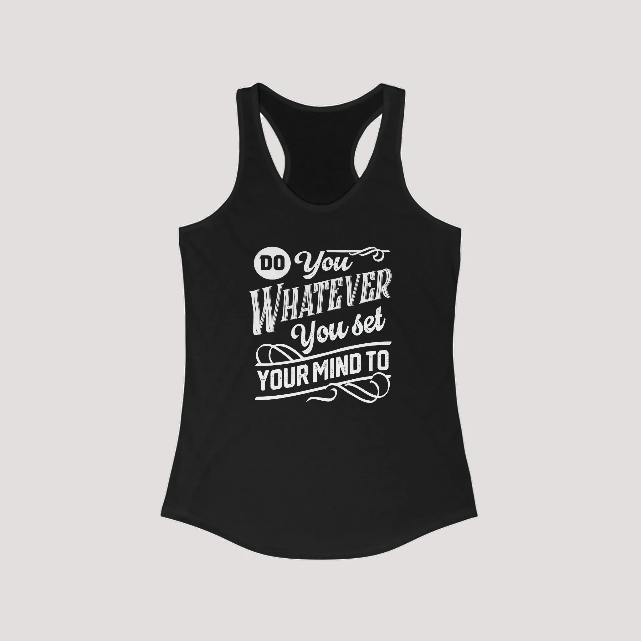 Stylish Cotton Racerback Cut Tank
