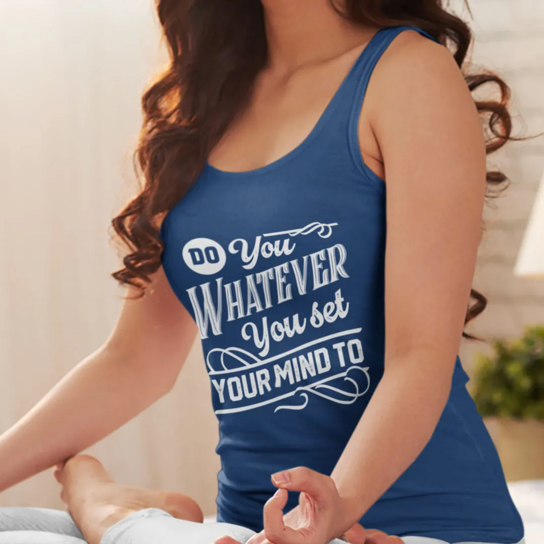 Stylish Cotton Racerback Cut Tank