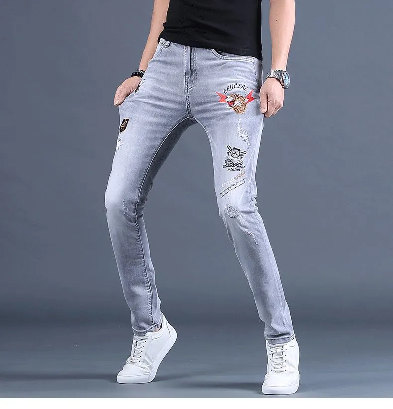 Stylish Slim Stretch Jeans