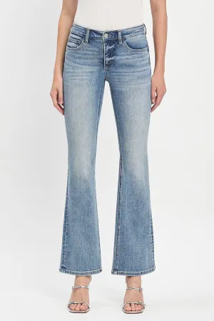 Vervet Futuristic Midrise Bootcut Jeans