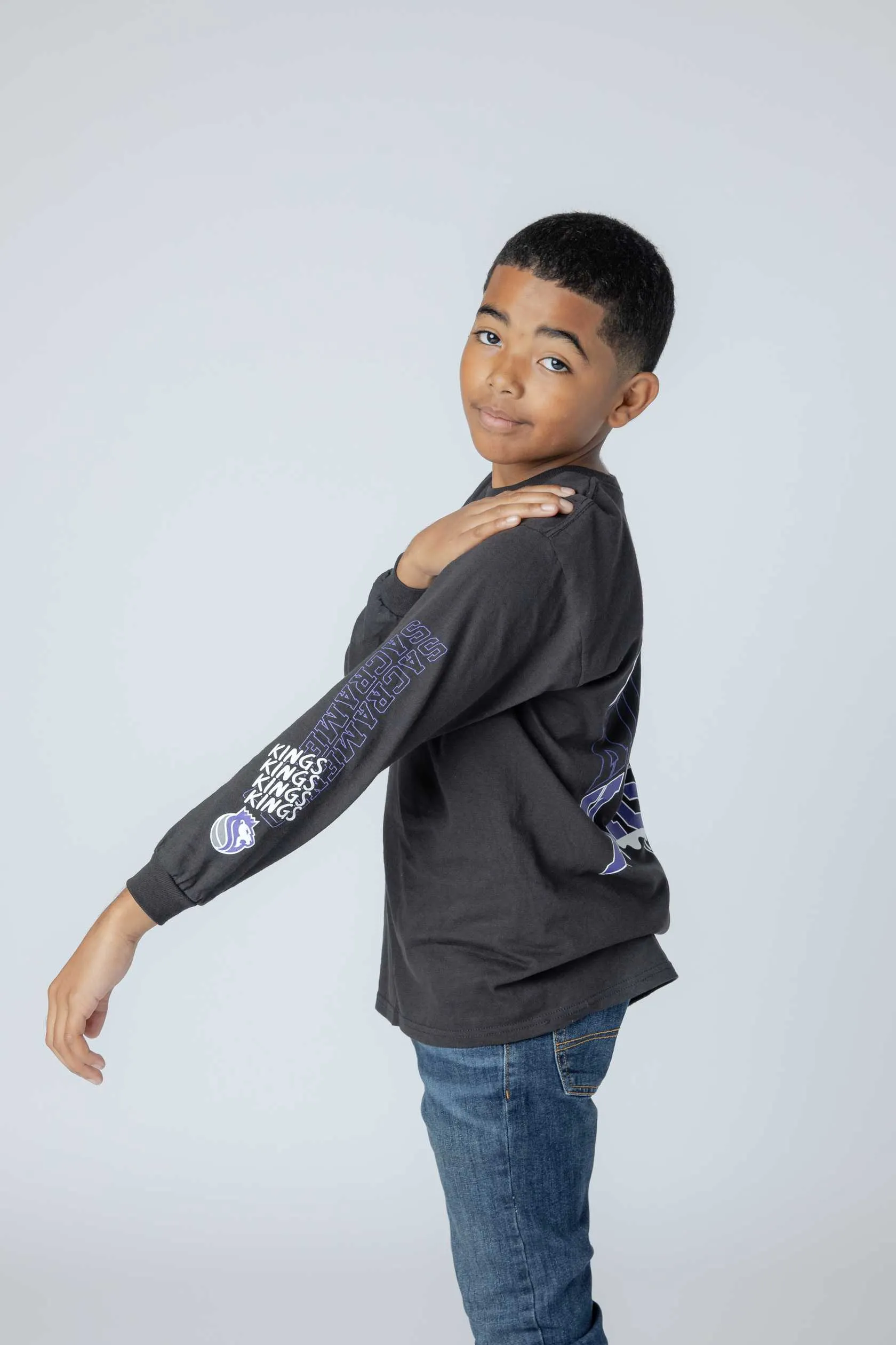 Youth Team Drip Long Sleeve Tee